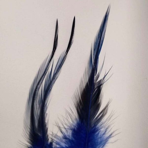 2 Gramos de plumas Azul Oscuro