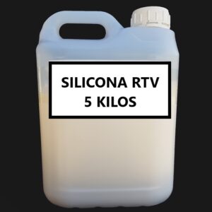 5 Kilos Silicona RTV + Catalizador